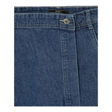 GUESS short in denim tinta unita con logo Blu per Bambina J4YD18D45E0X BLU GUESS 