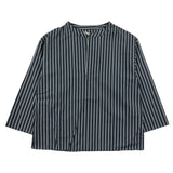 Dondup Camicia Manica Lunga Tinta Unita Fantasia A Righe Grigio Per Bambino
