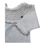 Marlu' Tutina Manica Lunga Tinta Unita per Neonata EL1710 ROSA MARLU' 