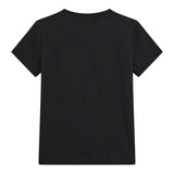 Guess T-Shirt Girocollo Tinta Unita con Stampa Logo per Bambina J4RI46J131 NERO GUESS 