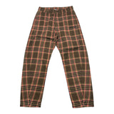 MOSCHINO pantalone tinta unita con fantasia a quadri Marrone per Bambina HUP08P MARRONE MOSCHINO 