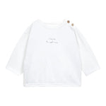PLAY UP shirt girocollo tinta unita con stampa Bianco per Bambino PA011AP10900J BIANCO PLAY UP 