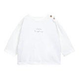 PLAY UP shirt girocollo tinta unita con stampa Bianco per Bambino PA011AP10900J BIANCO PLAY UP 