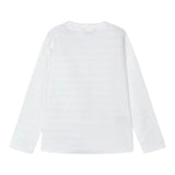 Mayoral Shirt Girocollo Tinta Unita con Taschino per Bambino 3050 BIANCO MAYORAL 