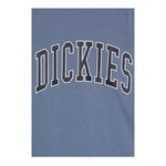Dickies T-Shirt Girocollo tinta unita con Logo Azzurro per Bambino 520049816800100 AZZURRO DICKIES 