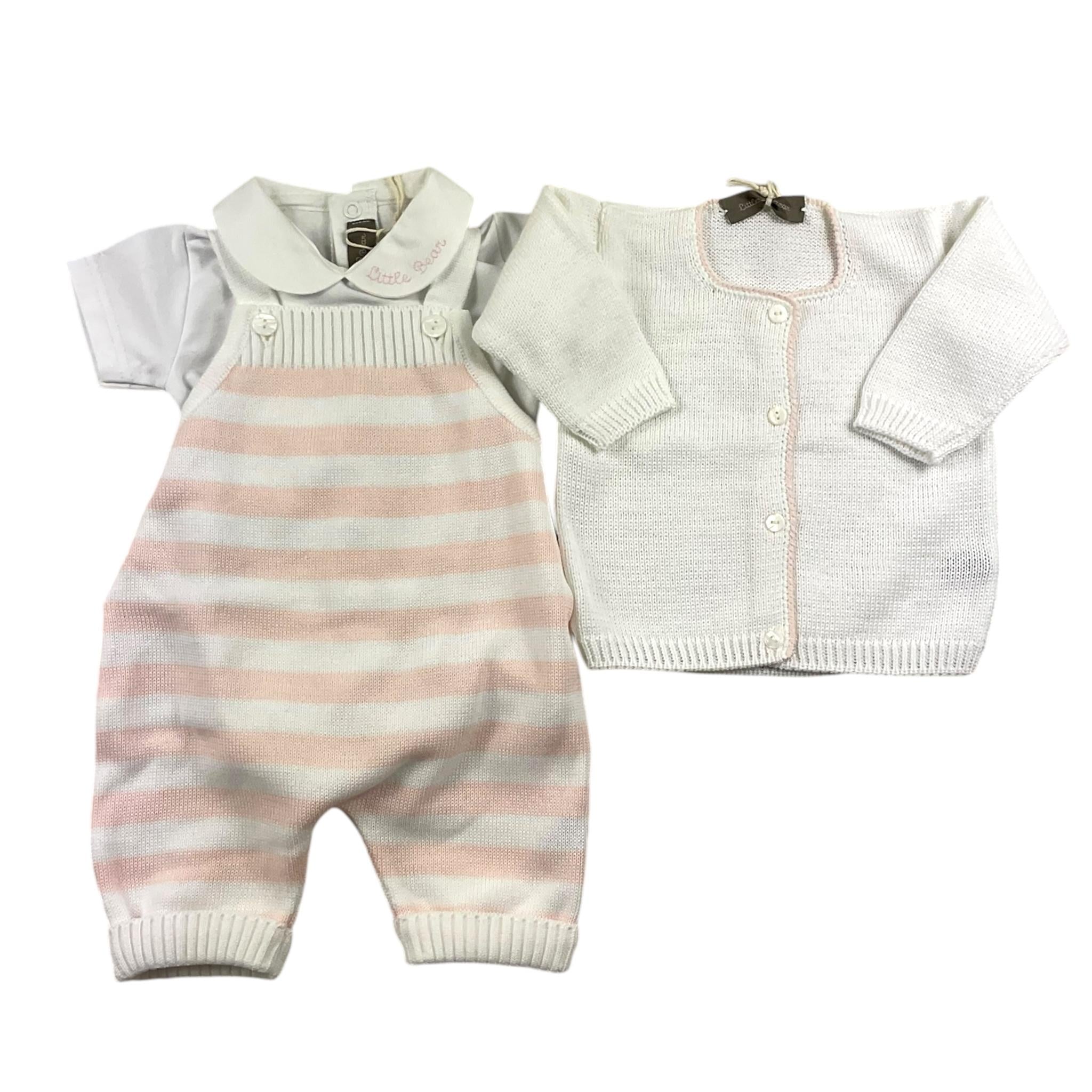 LITTLE BEAR 8020BIANCO/ROSA