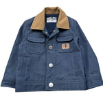 Trussardi Giacca Tinta Unita con Colletto In Contrasto per Neonato TIP26066GC BLU TRUSSARDI 