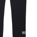 Diesel Leggins Tinta Unita con Logo per Bambina J01151 NERO DIESEL 