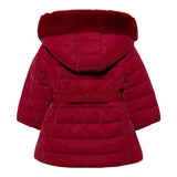 ABEL & LULA giubbino tinta unita con zip e cappuccio Rosso per Bambina 5839 ROSSO ABEL & LULA 