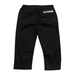 Daniele Alessandrini Pantalone Tinta Unita con Elastico In Vita per Neonato 1295P00206 NERO DANIELE ALESSANDRINI 