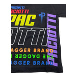 Cesare Paciotti 2-teiliges Set T-Shirt-Bermuda Schwarz/Weiß für Neugeborene