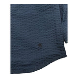 Manuel Ritz Camicia Manica Lunga Tinta Unita Blu Per Neonato