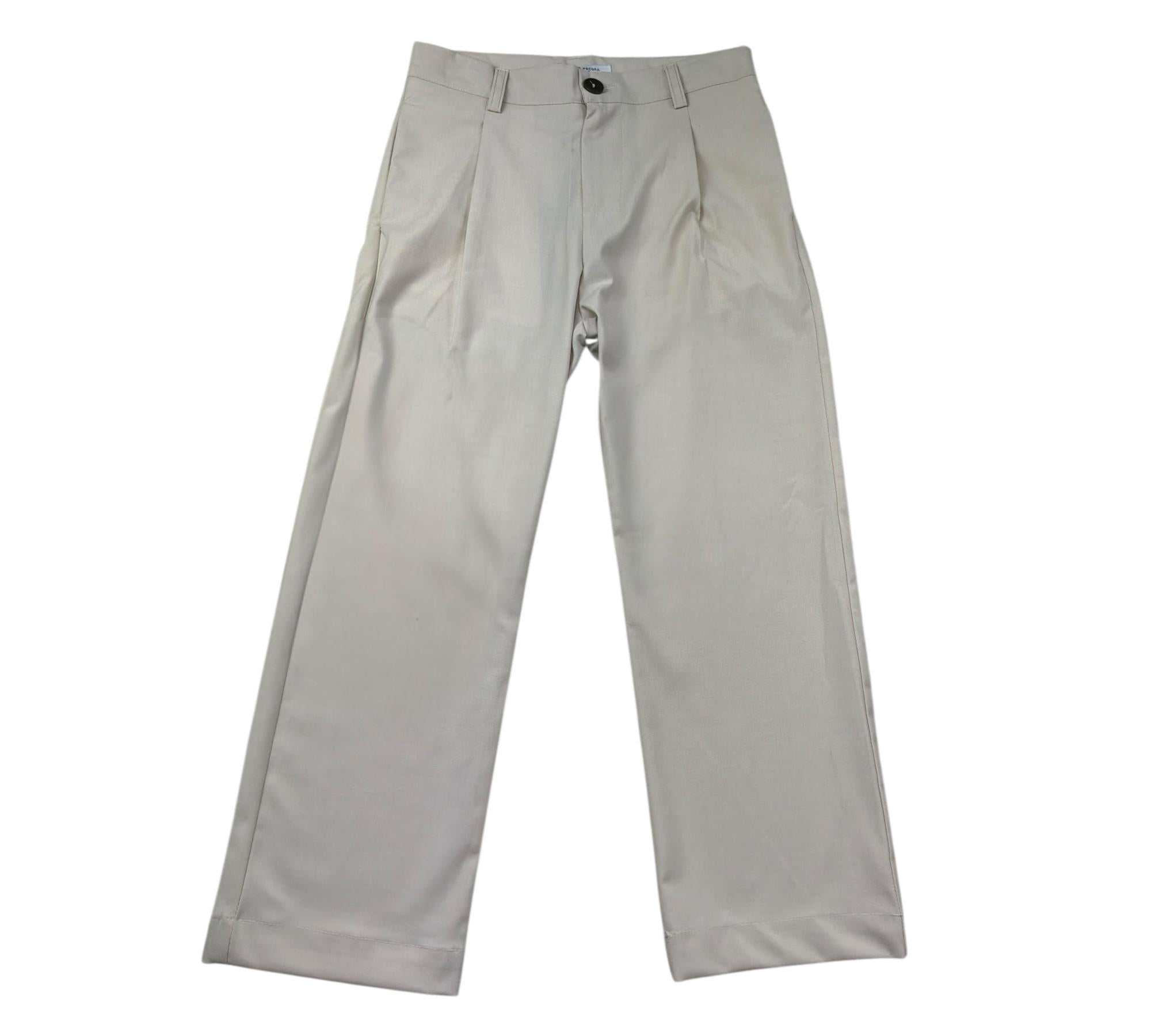 Paolo Pecora Pantalone Tinta Unita con Girovita Regolabile per Bambino PP4195 BEIGE PAOLO PECORA 