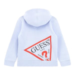 GUESS felpa tinta unita con zip e cappuccio Azzurro per Bambino N3YQ07KAUG0 AZZURRO GUESS 