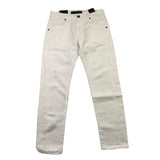 Patriot Jeans Tinta Unita Girovita Regolabile Bianco Per Bambino