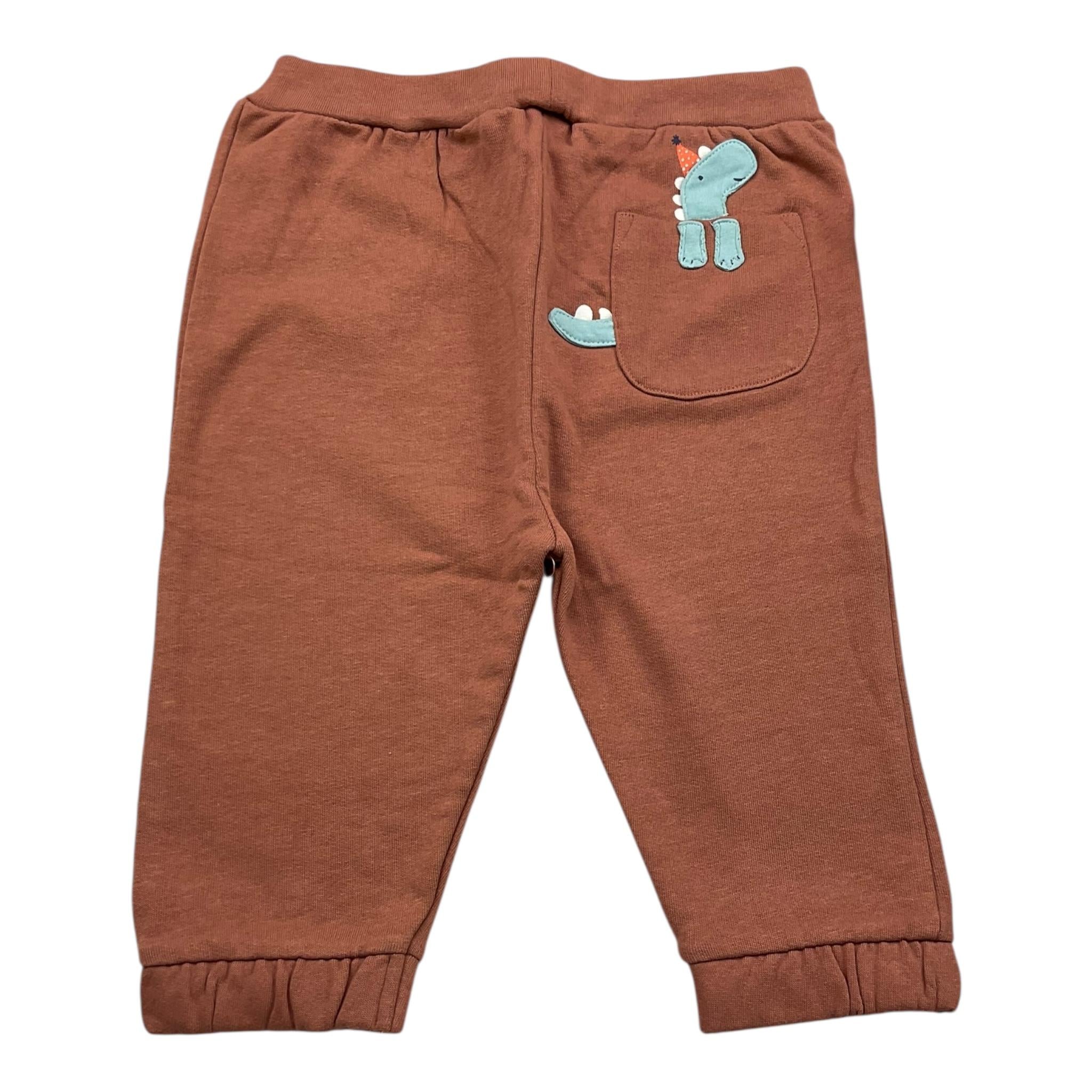 LOSAN pantalone tuta tinta unita Marrone per Neonato LBBAP040 MARRONE LOSAN 