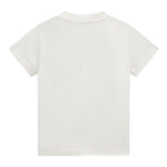 Guess T-Shirt Gircollo Tinta Unita con Stampa per Neonato I5RI03I3Z14 BIANCO GUESS 