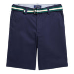 Ralph Lauren Bermuda Tinta Unita con Cinturino per Bambino 323863960003 BLU RALPH LAUREN 