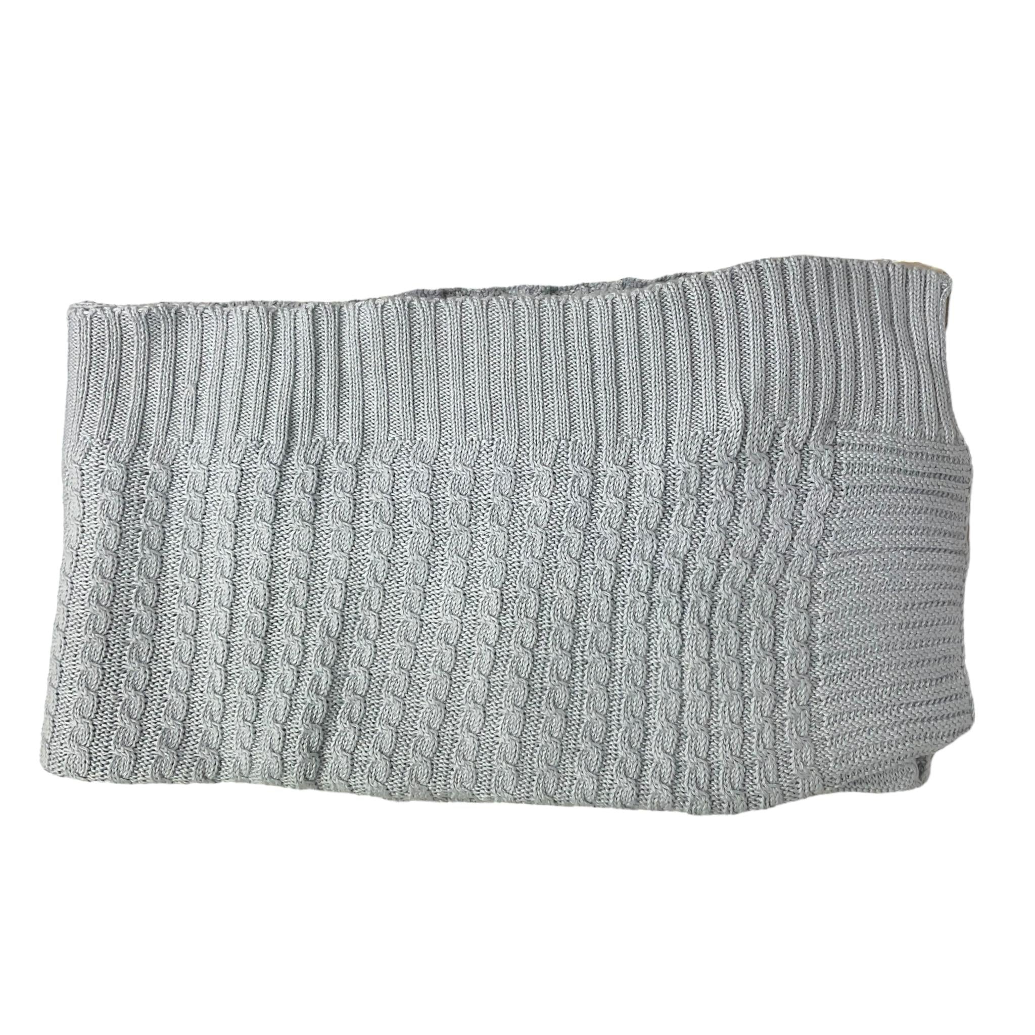 WEDOBLE coperta tinta unita con ricami Azzurro per Neonato V2306306A AZZURRO WEDOBLE 