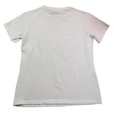 Fun &amp; Fun Einfarbiges Rundhals-T-Shirt mit weißem Aufdruck für Mädchen