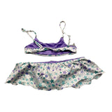 Whitewhale Costume 2Pz Fascia-Slip Fantasia Stelle Marine Bianco Per Bambina