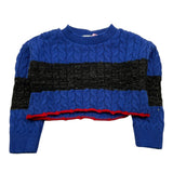 VICOLO maglia tinta unita girocollo Blu per Bambina 3141WY00095X BLU VICOLO 