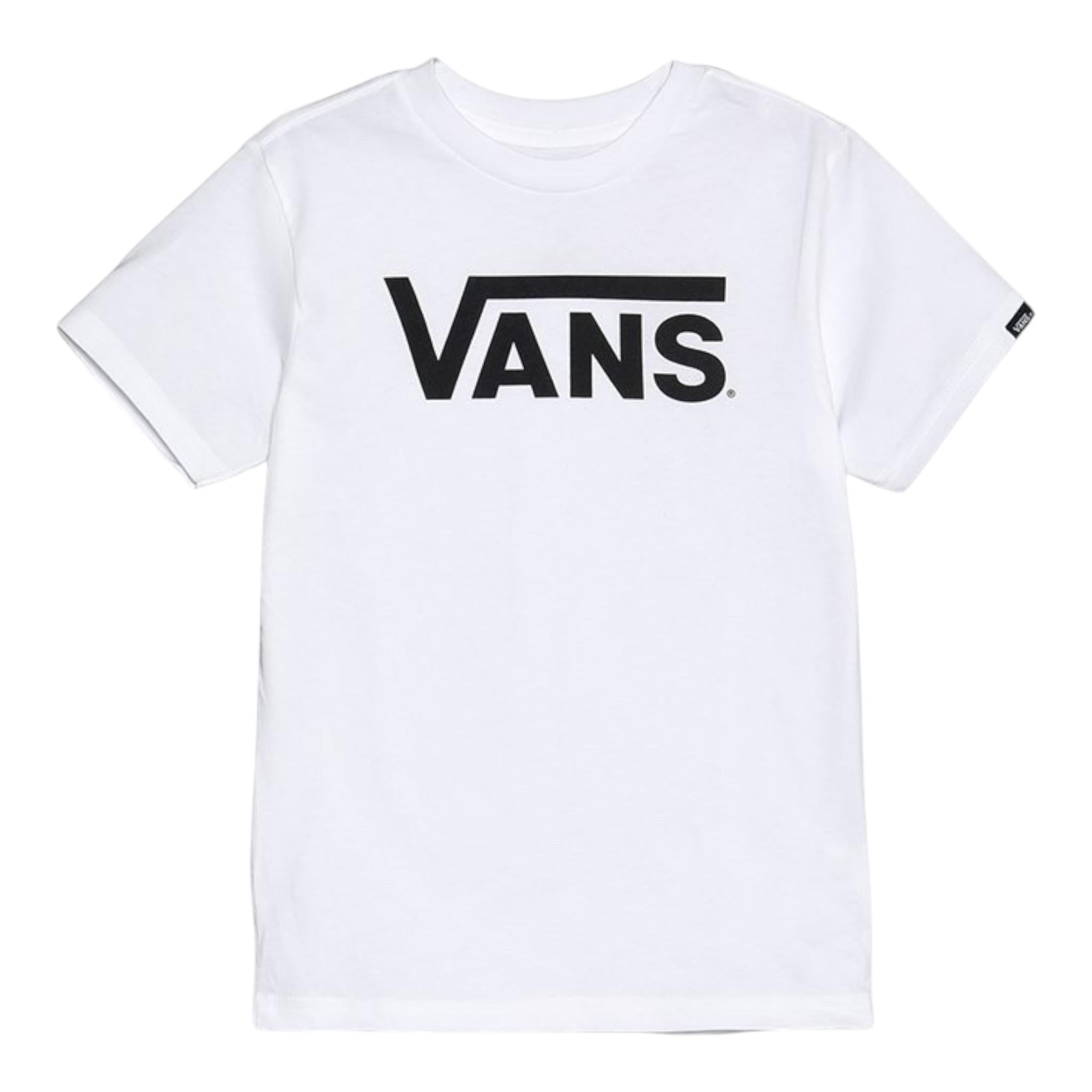 VANS t-shirt girocollo tinta unita con stampa logo Bianco per Neonato VN0A3W76YB2 BIANCO VANS 