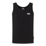Levi'S Canotte Girocollo Tinta Unita con Logo per Bambina 3EK116 NERO LEVI'S 