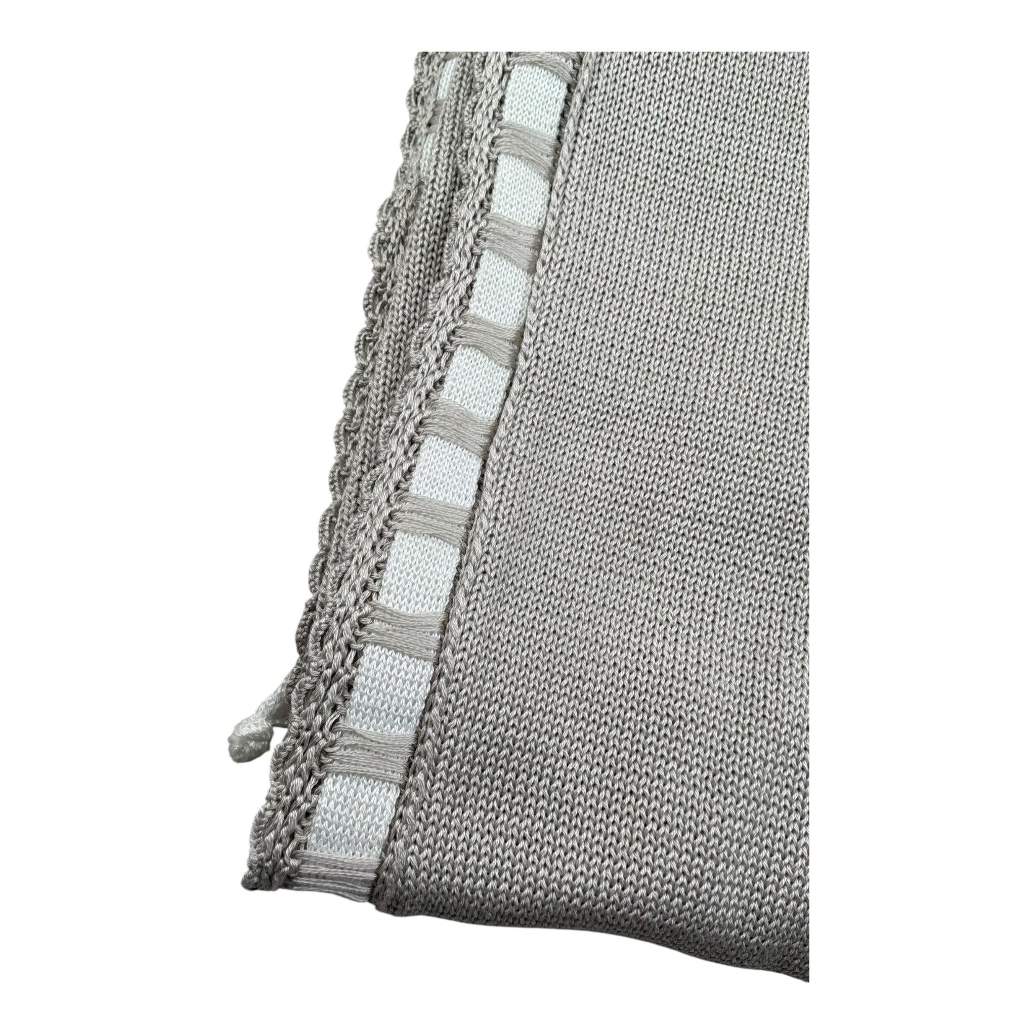 Marlu' Coperta Tinta Unita con Ricami per Neonata EPC BEIGE MARLU' 