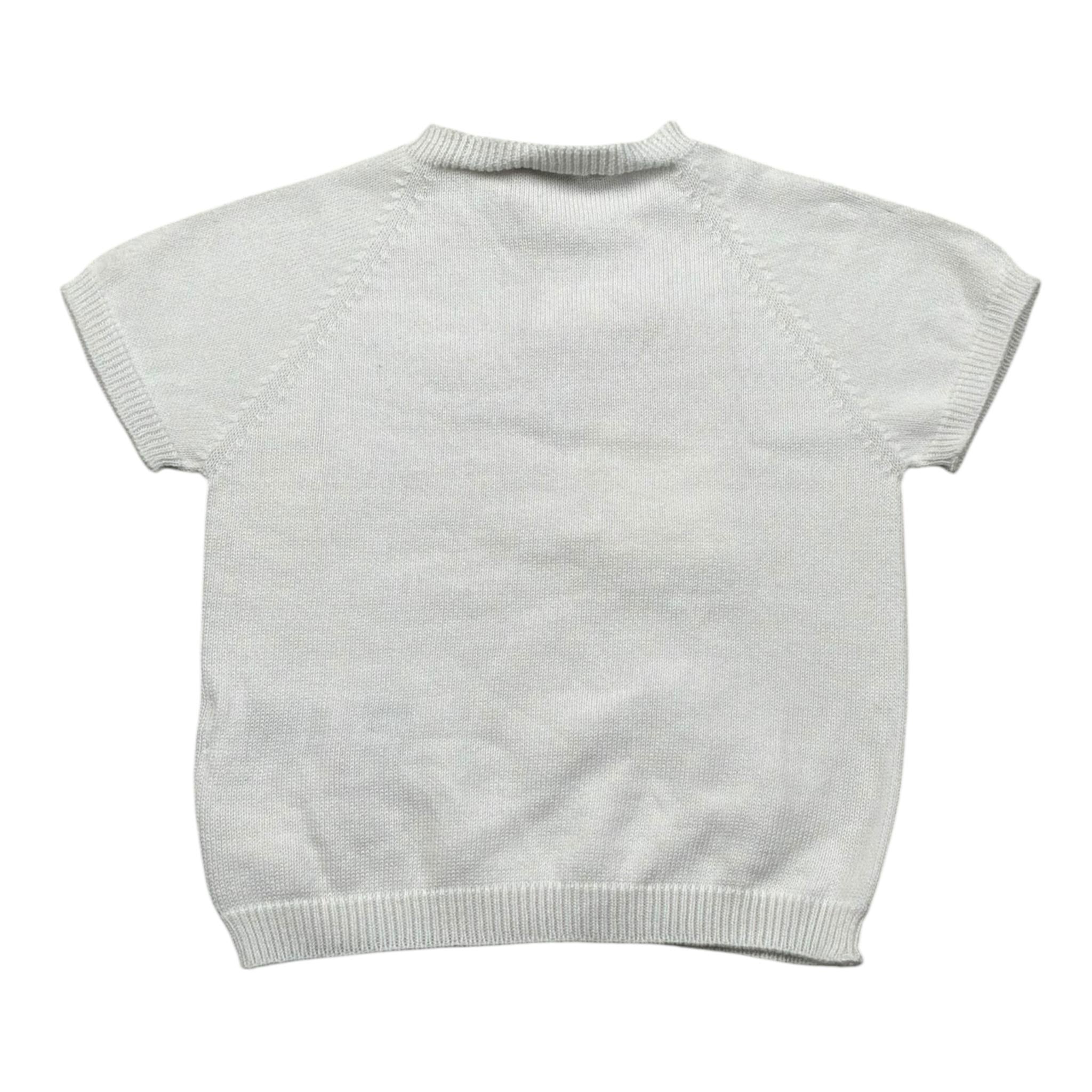 Wedoble T-Shirt Girocollo Tinta Unita per Neonato V2503302B BIANCO WEDOBLE 