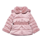 ABEL & LULA giubbino tinta unita con zip e cappuccio Rosa per Bambina 5818 ROSA ABEL & LULA 