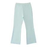 Sarabanda Pantalone Tinta Unita Modello A Zampa per Bambina 0B476X VERDE ACQUA SARABANDA 