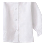 Minibanda Camicia Tinta Unita con Colletto per Neonata 3B700 BIANCO MINIBANDA 