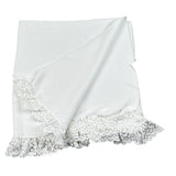 Cnd Coperta Tinta Unita con Ricami per Neonata 55737010 BIANCO CND 