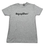 Refrigiwear T-Shirt Girocollo Tinta Unita Constampa per Bambino RW376 GRIGIO REFRIGIWEAR 