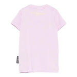 John Richmond T-Shirt Girocollo Tinta Unita con Stampa per Bambina RIP25002TSJXXX LILLA JOHN RICHMOND 