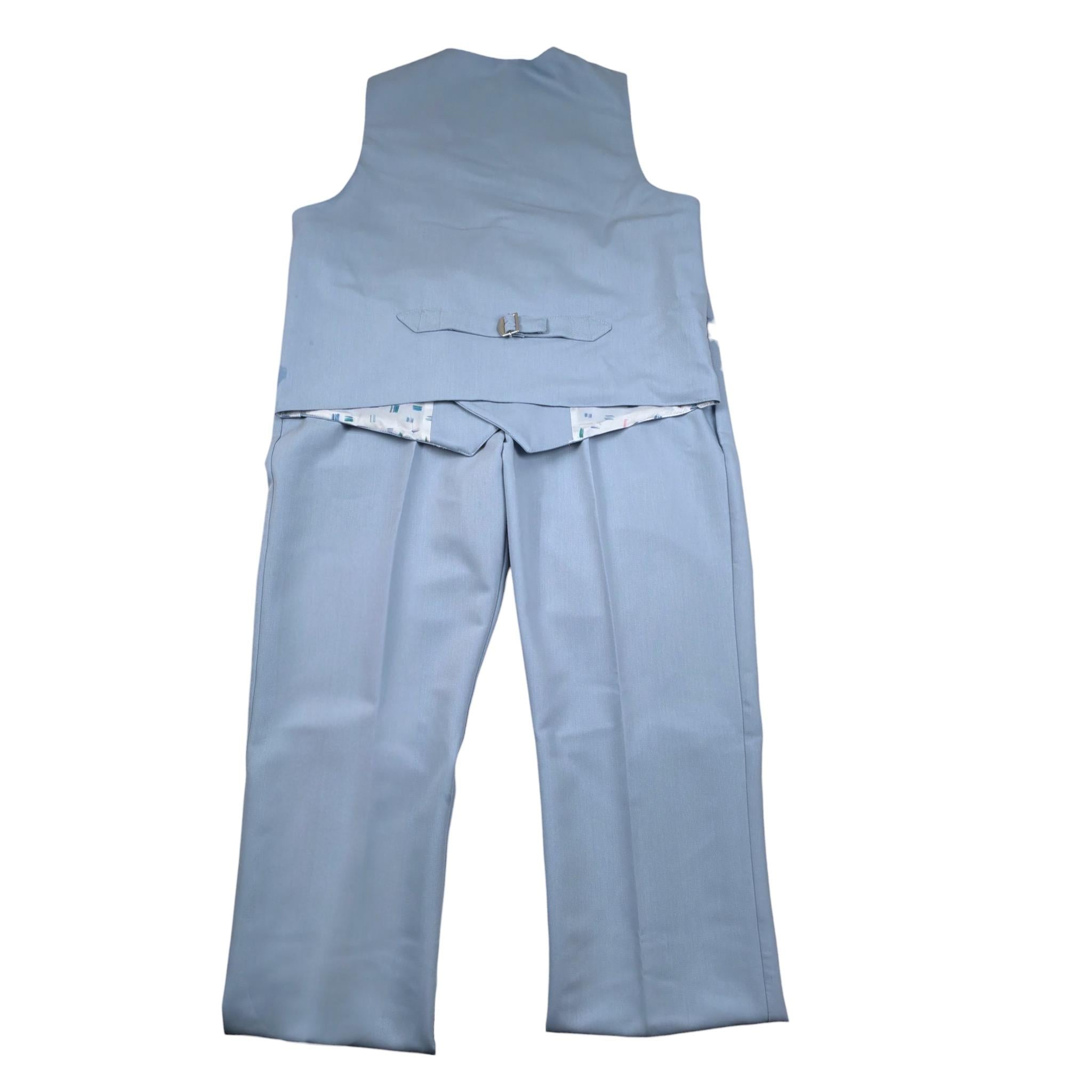 New Gereration Completo 2 Pezzi Gilet-Pantalone Azzurro per Bambino 53921 AZZURRO NEW GERERATION 