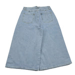 Patrizia Pepe Bermuda In Denim Tinta Unita con Tasche per Bambina 7P0380 AZZURRO PATRIZIA PEPE 