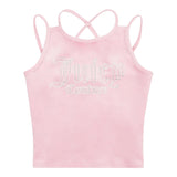 Juicy Couture Completo 2 Pezzi Canotta-Shorts Bicolore per Bambina JBX6509X ROSA JUICY COUTURE 