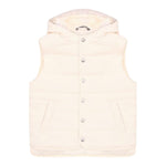 Eleventy Giubbino Tinta Unita Modello Smanicato con Bottoni per Bambino EW2P72 PANNA ELEVENTY 