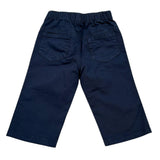 Il Gufo Pantalone Tinta Unita con Elastico In Vita per Neonato P25PL030C6074 BLU IL GUFO 