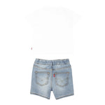 Levi'S Completo 2 Pezzi T-Shirt-Bermuda per Neonato 6EM326 BIANCO LEVI'S 