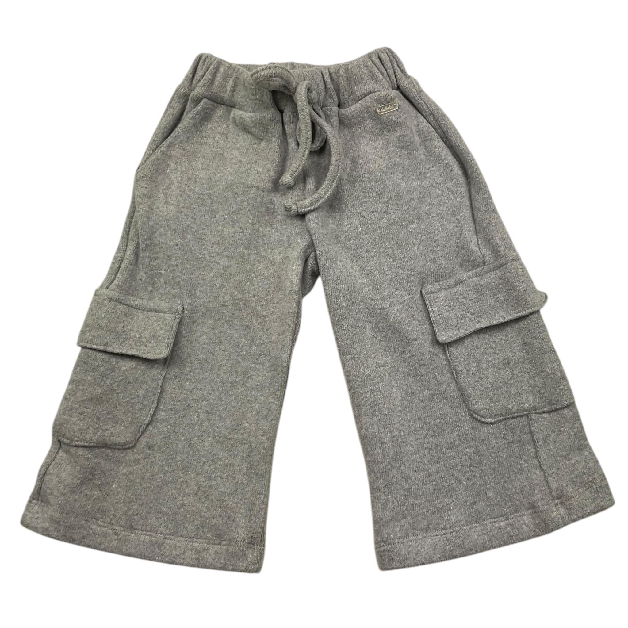 LE BEBE' pantalone tinta unita modello palazzo Grigio per Neonata LBG6170 GRIGIO LE BEBE' 