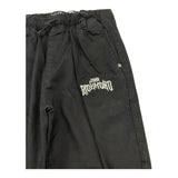 JOHN RICHMOND pantalone tinta unita con elastico in vita Nero per Bambino RBA24076PA NERO JOHN RICHMOND 