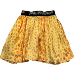 Trussardi Gonna Tinta Unita con Elastico In Vita Logato per Bambina JGP26164GO GIALLO TRUSSARDI 