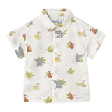 Mayoral Polo Mezza Manica Tinta Unita con Stampa per Neonato 1109 PANNA MAYORAL 