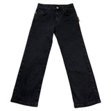 Just Cavalli Jeans Tinta Unita con Brillantini per Bambina JGP26136JE NERO JUST CAVALLI 