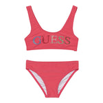 Guess Costume 2 Pezzi Fascia-Mutandina per Bambina J5GZ00 ROSA GUESS 