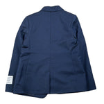 Daniele Alessandrini Giacca Tinta Unita con Logo per Bambino 1235J00109 BLU DANIELE ALESSANDRINI 