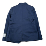 Daniele Alessandrini Giacca Tinta Unita con Logo per Bambino 1235J00109 BLU DANIELE ALESSANDRINI 